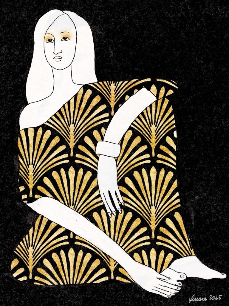 Femme assise