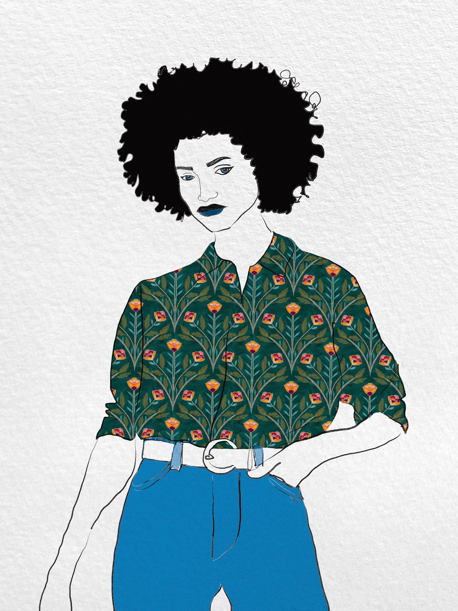 femme afro
